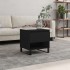Mesa de centro madera de ingeniería negro 50x46x50