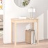 Mesa consola madera maciza de pino 80x40x75