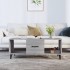 Mesa de centro madera contrachapada gris Sonoma 102x50x40
