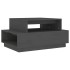 Mesa de centro madera maciza de pino gris 80x55x40,5