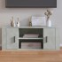 Mueble para TV contrachapada gris hormigón 100x35x40