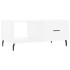 Mesa de centro madera contrachapada blanco 90x50x40