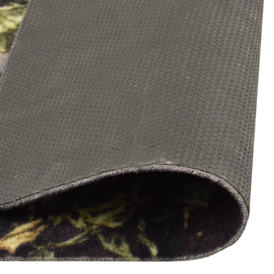 Alfombra de cocina lavable Spoons 60x300