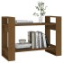 Estantería/divisor espacios madera marrón miel 80x35x56,5