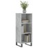 Aparador de madera de ingeniería gris hormigón 34,5x32,5x90