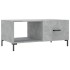 Mesa de centro madera contrachapada gris hormigón 90x50x40