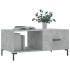 Mesa de centro madera contrachapada gris hormigón 90x50x40