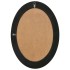 Espejo de pared estilo barroco negro 50x70