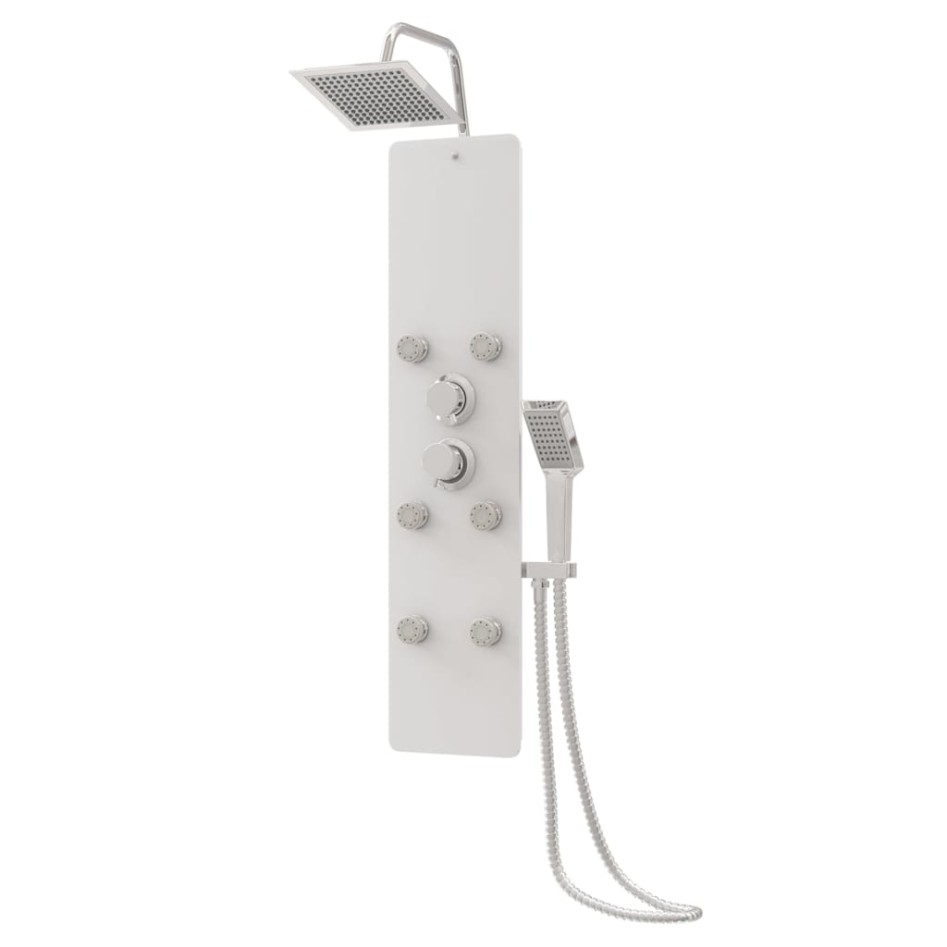 Panel ducha de vidrio 25x47,5x130 cm