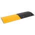 Badén de velocidad caucho amarillo y negro 97x32,5x4