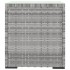 Mesa auxiliar ratán sintético gris 40x37x40,5