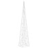 Cono de luz LED decorativo acrílico blanco frío 120