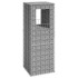 Cesta poste de gaviones de hierro 50x50x140