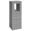 Cesta poste de gaviones de hierro 50x50x140 cm