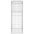 Cesta poste de gaviones de hierro 50x50x140