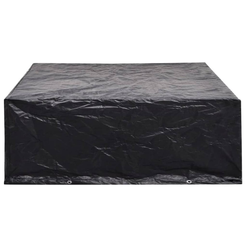 Fundas de muebles de jardín 2 uds 8 ojales 250x210x90