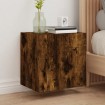Muebles de TV pared 2 uds madera roble ahumado 40,5x30x40 cm