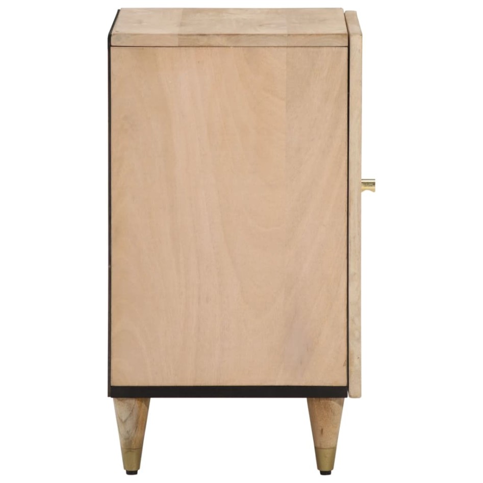 Mueble de baño madera maciza de mango 38x33x58
