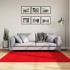 Alfombra de pelo corto OVIEDO rojo 160x160
