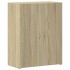 Armario archivador madera ingeniería roble Sonoma 60x32x77,5
