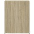 Armario archivador madera ingeniería roble Sonoma 60x32x77,5