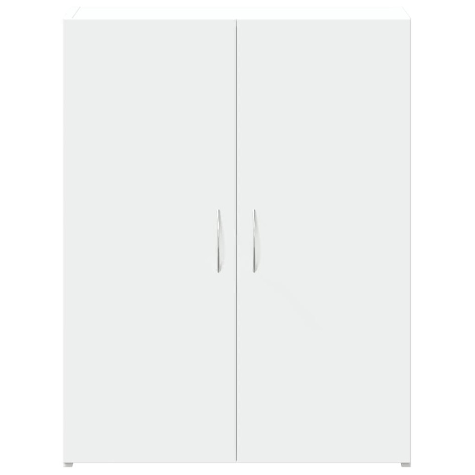 Armario archivador madera de ingeniería blanco 60x32x77,5