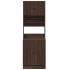 Mueble de cocina madera ingeniería marrón roble 60x50x180