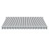 Toldo retráctil aluminio y tela gris antracita y blanco 4x3
