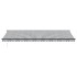 Toldo retráctil manual gris antracita y blanco 600x350