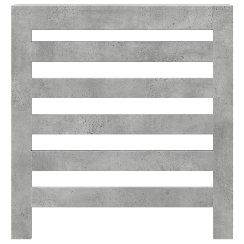 Cubierta de radiador madera ingeniería gris hormigón