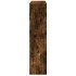 Cubierta de radiador madera color roble ahumado 149x20x82