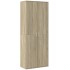 Aparador alto madera de ingeniería roble Sonoma 70x35x180