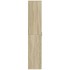 Aparador alto madera de ingeniería roble Sonoma 70x35x180