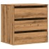 Cajonera de esquina madera ingeniería roble artisan 60x41x58