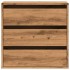 Cajonera de esquina madera ingeniería roble artisan 60x41x58