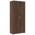 Aparador de madera de ingeniería marrón roble 80x42,5x185