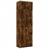 Armario de madera de ingeniería roble ahumado 70x42,5x225