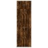 Armario de madera de ingeniería roble ahumado 70x42,5x225