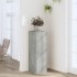 Soportes de plantas madera ingeniería gris hormigón