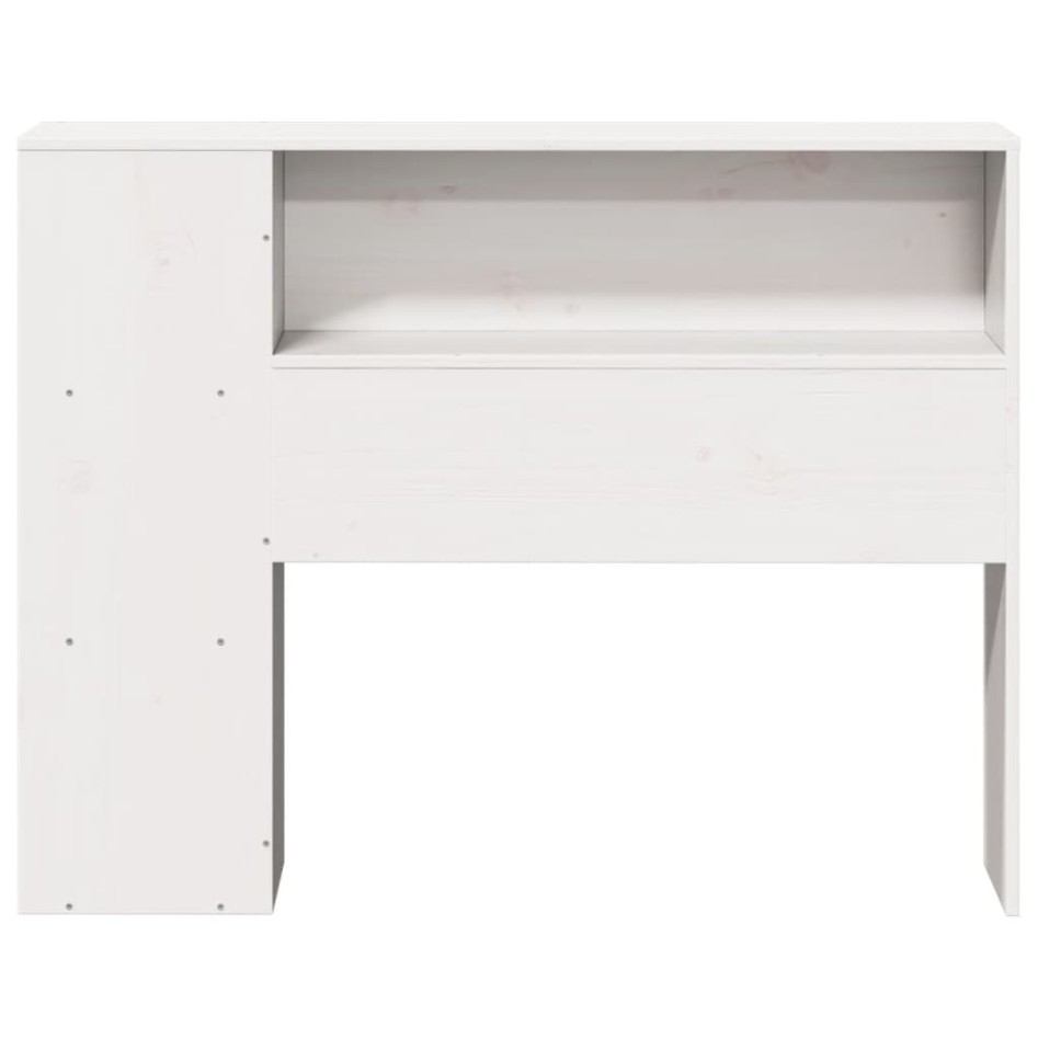 Cabecero de cama almacenaje madera maciza pino blanco 100