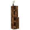 Armario botiquín madera ingeniería roble Sonoma 30x41x174,5 cm