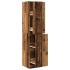 Armario botiquín madera de ingeniería envejecido 40x41x174,5