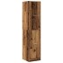 Armario botiquín madera de ingeniería envejecido 40x41x174,5
