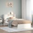 Cama con estantería sin colchón madera maciza de pino 90x190