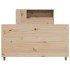 Estructura de cama sin colchón madera maciza de pino 90x190