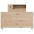 Estructura de cama sin colchón madera maciza de pino 100x200