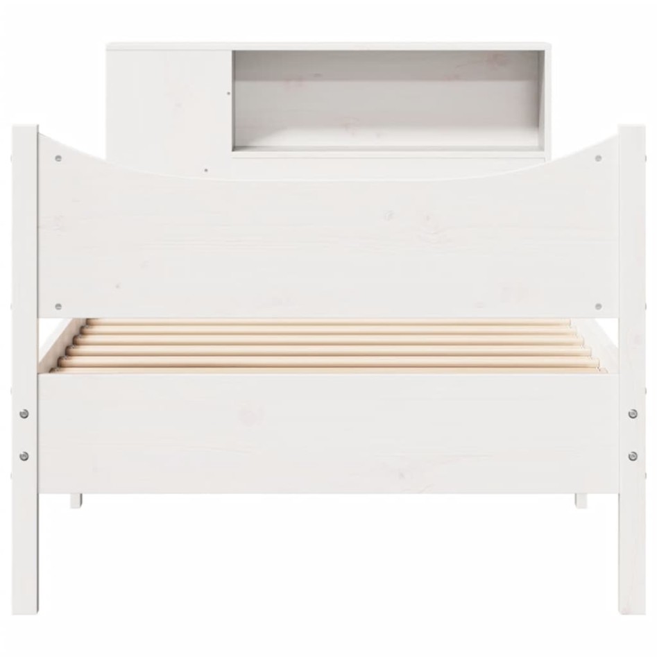 Estructura cama sin colchón madera maciza pino blanca