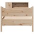 Estructura de cama sin colchón madera maciza de pino 90x200