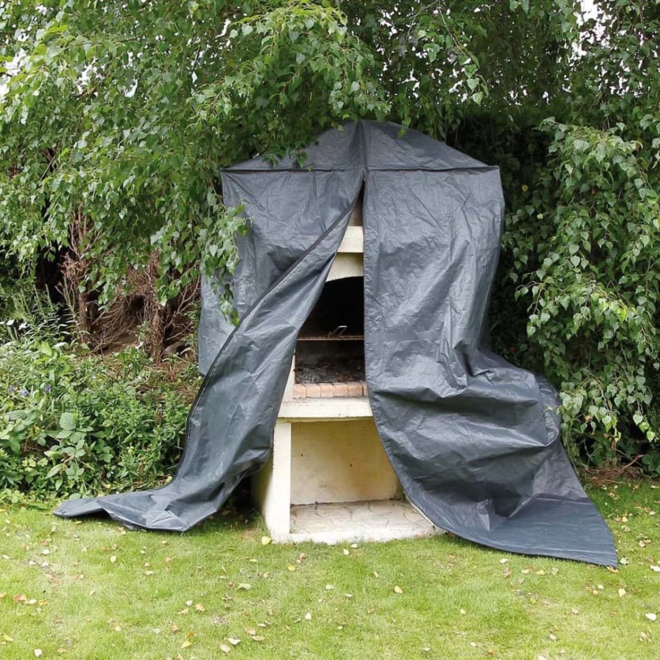 Nature Funda protectora para barbacoas de obra 253x128x80