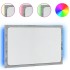 Espejo de baño LED madera ingeniería gris Sonoma 60x8,5x38